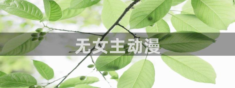 acg里番漫画：无女主动漫
